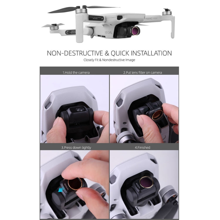 Filtro CPL per obiettivo DJI Mavic Mini e Mini 2
