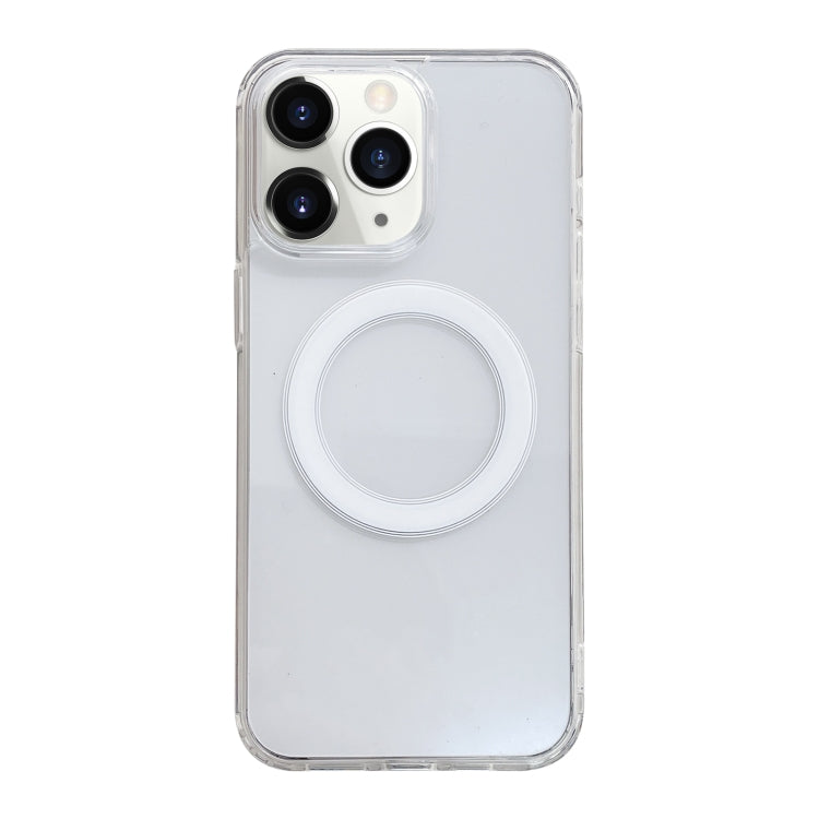 Custodia per telefono MagSafe in TPU acrilico trasparente, For iPhone 11 Pro Max, For iPhone 11, For iPhone 11 Pro