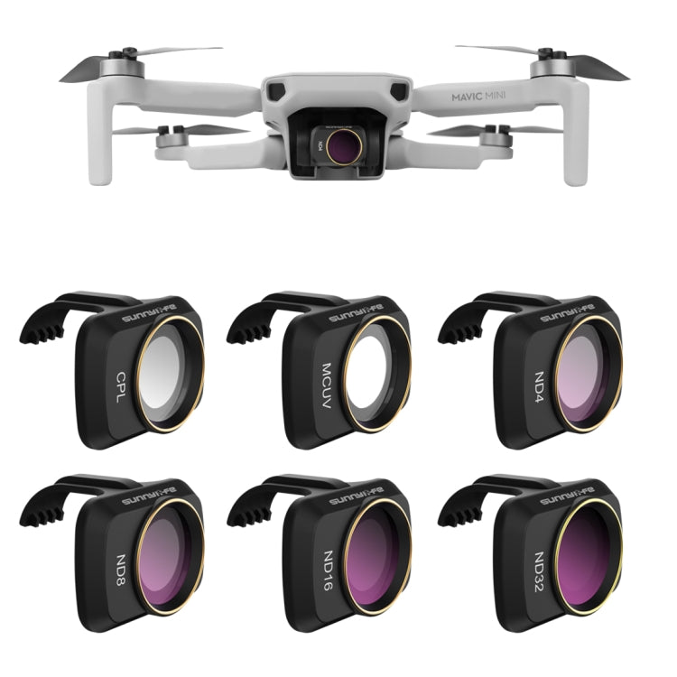 Set filtri 6 in 1 per DJI Mavic Mini e Mini 2