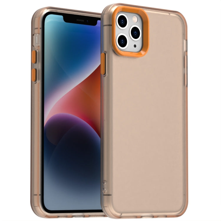 Custodia antiurto per telefono in TPU ibrido per PC Fruit Candy, For iPhone 11 Pro