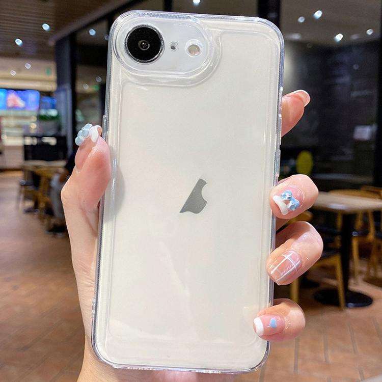 Custodia antiurto in TPU trasparente per iPhone 16e