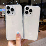 Custodia antiurto in TPU trasparente per iPhone 16e