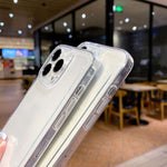 Custodia antiurto in TPU trasparente per iPhone 16e