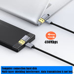 Cavo estensione dati USB 2.0 maschio-maschio 0.3-10m