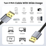 Cavo estensione dati USB 2.0 maschio-maschio 0.3-10m