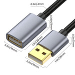Cavo estensione USB 2.0 A maschio-femmina 0,3-10 metri