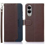 Custodia portafoglio in pelle RFID per Samsung Galaxy S25 Ultra