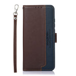 Custodia portafoglio in pelle RFID per Samsung Galaxy S25 Ultra