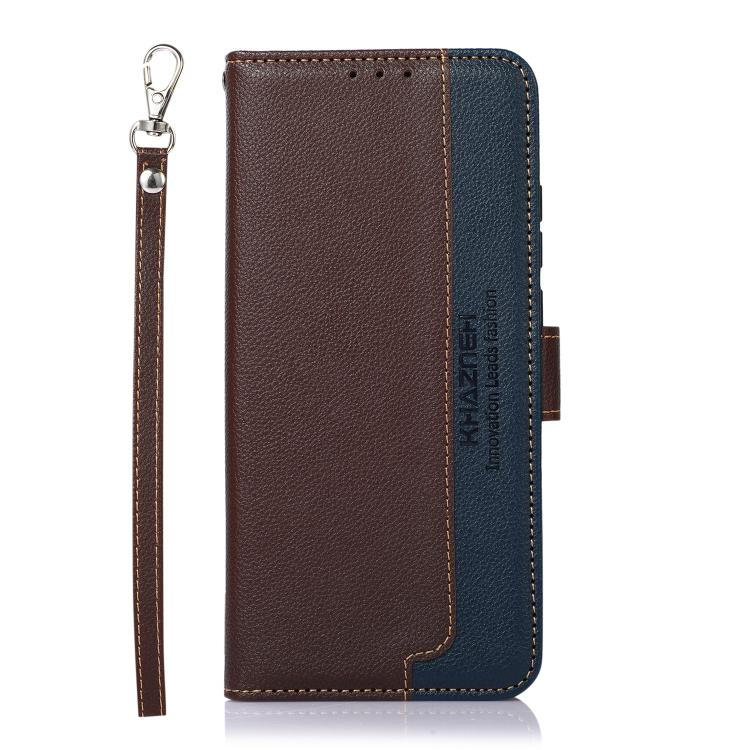 Custodia portafoglio in pelle RFID per Samsung Galaxy S25 Ultra