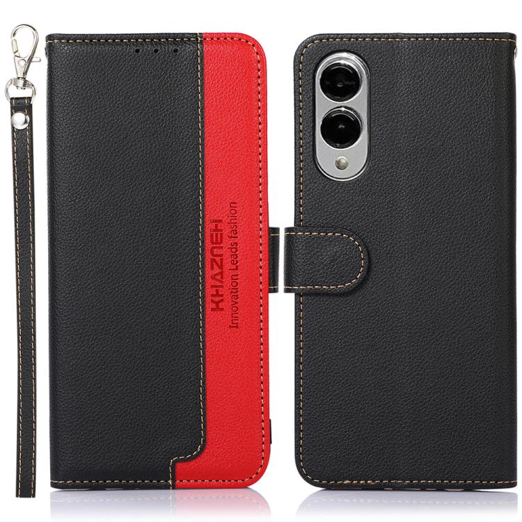Custodia portafoglio in pelle RFID per Samsung Galaxy S25 Ultra