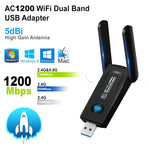 Scheda di rete wireless USB 3.0 dual band 1200Mbps WiFi