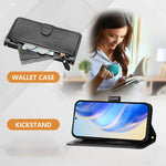 Custodia portafoglio in pelle per Samsung Galaxy M55 e C55