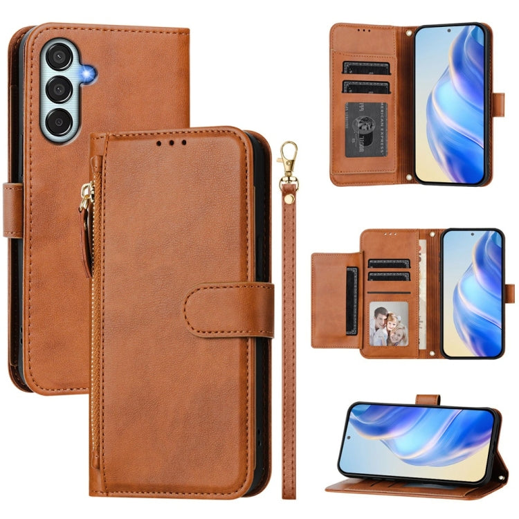 Custodia portafoglio in pelle per Samsung Galaxy M55 e C55