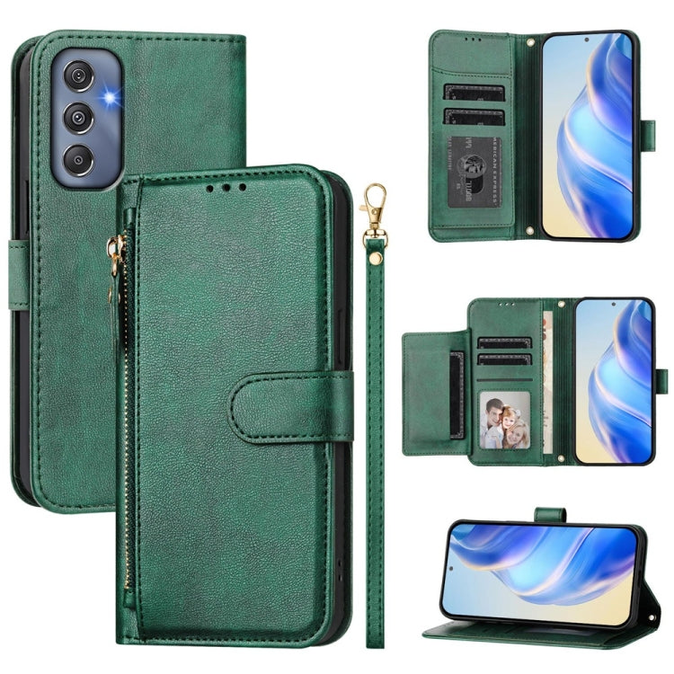 Custodia portafoglio in pelle per Samsung Galaxy M55 e C55