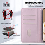 Custodia per telefono in pelle RFID con simpatici gatti, For Samsung Galaxy S24+ 5G, For Samsung Galaxy S24 5G, For Samsung Galaxy S23 FE 5G, For Samsung Galaxy S23 Ultra 5G