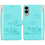 Custodia per telefono in pelle RFID con simpatici gatti, For Samsung Galaxy S26 5G, For Samsung Galaxy S25 FE 5G, For Samsung Galaxy S25 Edge 5G, For Samsung Galaxy S25 5G