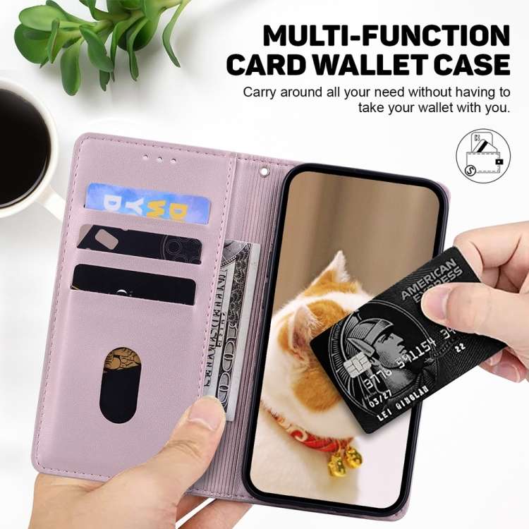 Custodia per telefono in pelle RFID con simpatici gatti, For Samsung Galaxy A56 5G, For Samsung Galaxy A26 5G, For Samsung Galaxy A16 5G, For Samsung Galaxy A55 5G