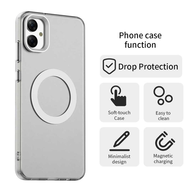 Custodia Candy MagSafe PC Hybrid TPU per Samsung Galaxy A05, A05s e A25 5G