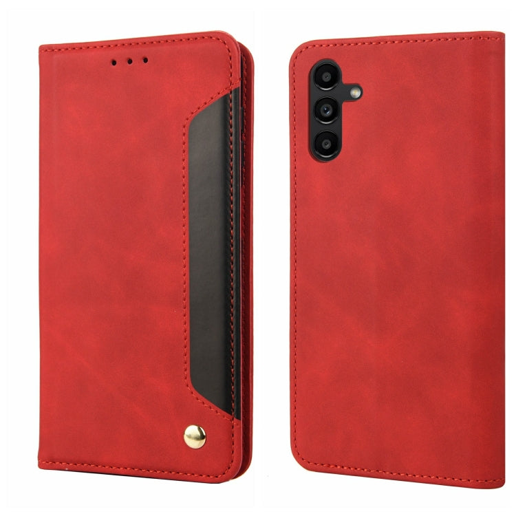 Custodia in pelle effetto pelle per Samsung Galaxy A36/56 5G, A16/A26 5G e A06