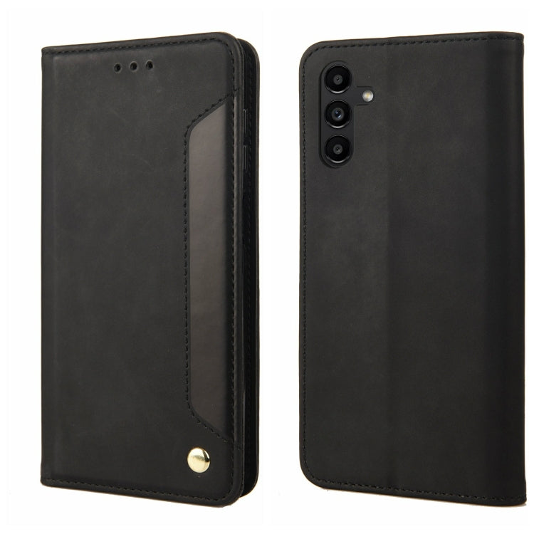 Custodia in pelle effetto pelle per Samsung Galaxy A36/56 5G, A16/A26 5G e A06