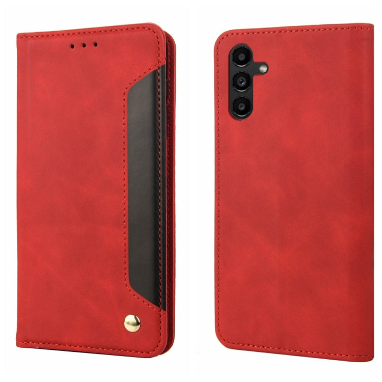 Custodia in pelle effetto pelle per Samsung Galaxy A36/56 5G, A16/A26 5G e A06