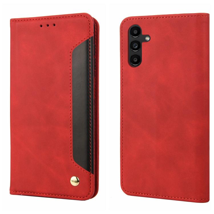 Custodia in pelle effetto pelle per Galaxy A57 5G, Galaxy A37 5G, Galaxy A27 5G