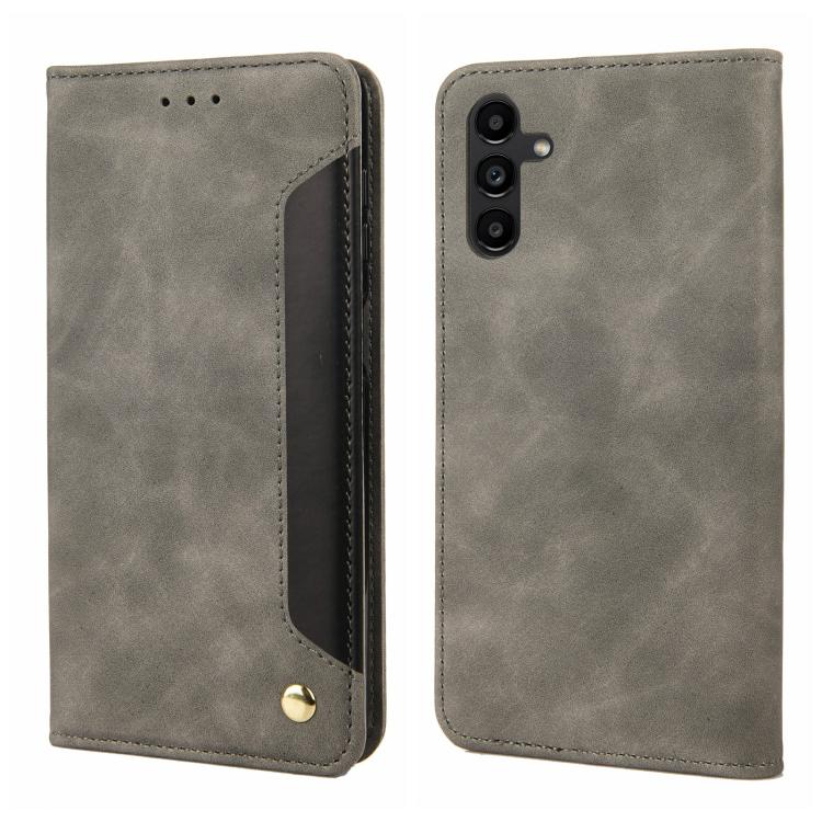 Custodia in pelle effetto pelle per Galaxy A57 5G, Galaxy A37 5G, Galaxy A27 5G