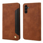 Custodia in pelle effetto pelle per Galaxy A57 5G, Galaxy A37 5G, Galaxy A27 5G