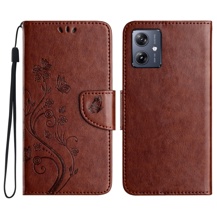 Custodia in pelle con motivo farfalla per Samsung Galaxy A36 5G e A06 4G