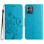 Custodia in pelle con motivo farfalla per Samsung Galaxy A36 5G e A06 4G