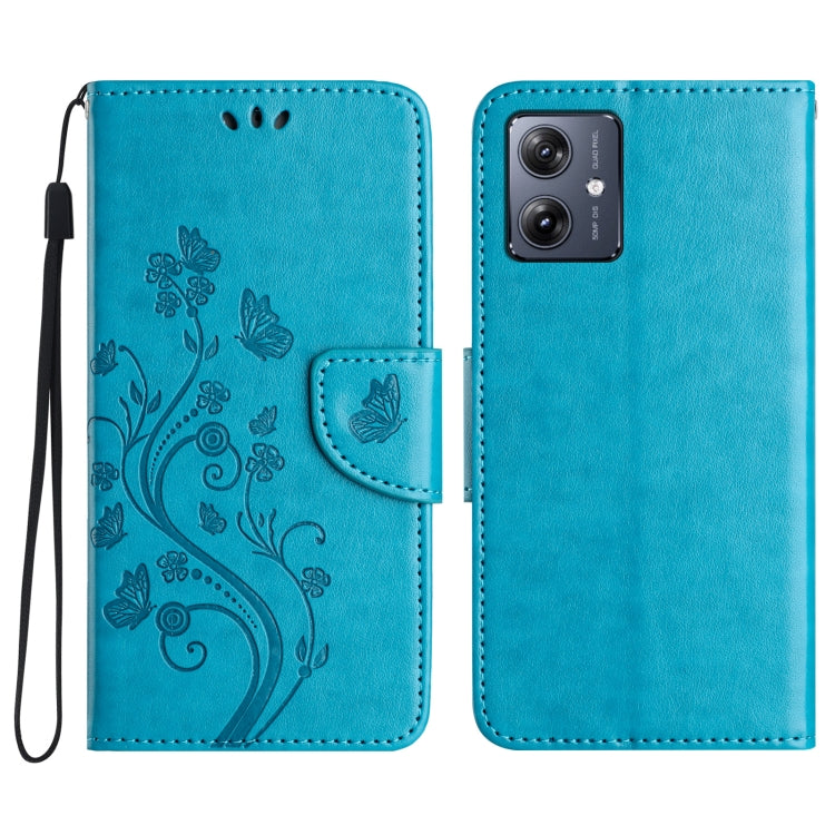 Custodia in pelle con motivo farfalla per Samsung Galaxy A36 5G e A06 4G