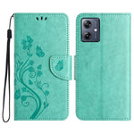 Custodia in pelle con motivo farfalla per Samsung Galaxy A36 5G e A06 4G