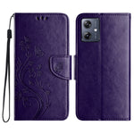 Custodia in pelle con motivo farfalla per Samsung Galaxy A36 5G e A06 4G