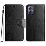 Custodia in pelle con motivo farfalla per Samsung Galaxy A36 5G e A06 4G
