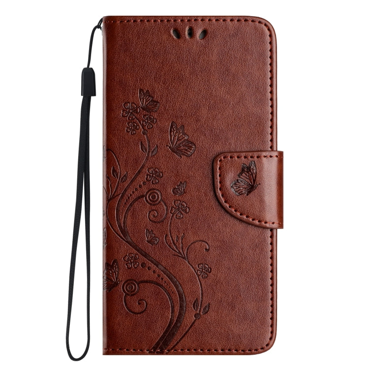 Custodia in pelle con motivo farfalla per Samsung Galaxy A36 5G e A06 4G