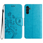 Custodia in pelle con motivo farfalla per Samsung Galaxy A36 5G e A06 4G