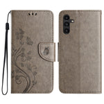 Custodia in pelle con motivo farfalla per Samsung Galaxy A36 5G e A06 4G