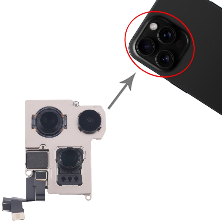 Fotocamera posteriore di ricambio per iPhone 16 Pro Max, Plus e 16 - immagine 5