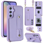 Custodia portafoglio con cinturino verticale per Samsung Galaxy S26+, S26 Ultra