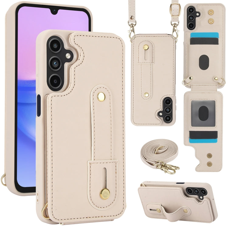 Custodia portafoglio con cinturino verticale per Samsung Galaxy S26+, S26 Ultra