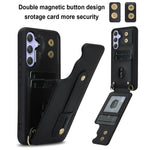 Custodia portafoglio con cinturino verticale per Samsung Galaxy S26+, S26 Ultra