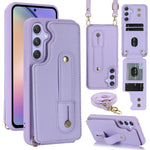 Custodia portafoglio con cinturino verticale per Samsung Galaxy S26+, S26 Ultra