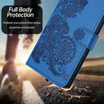 Custodia in pelle con stampa fiori di Datura per Galaxy S26 FE 5G, Samsung