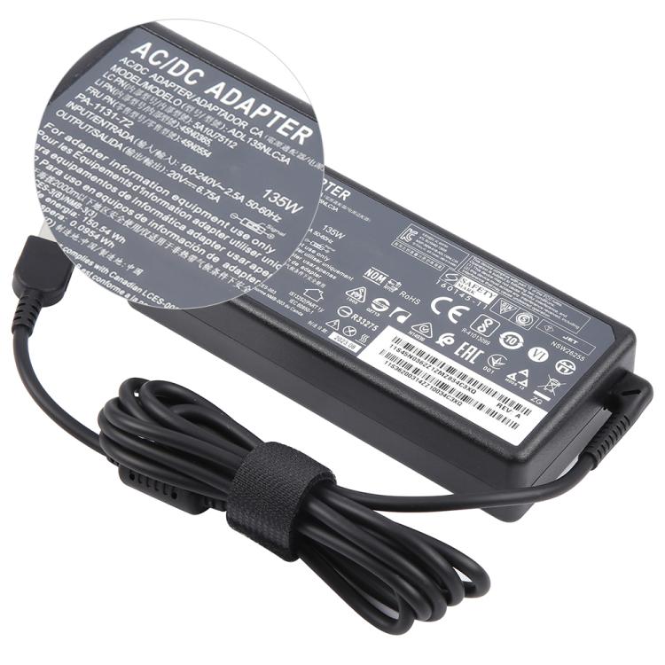Adattatore alimentazione 135W 20V 6,75A per laptop Lenovo