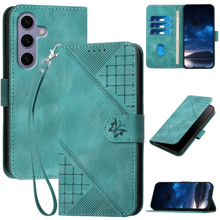 Custodia portafoglio con farfalla per Samsung Galaxy S25 5G - immagine 17