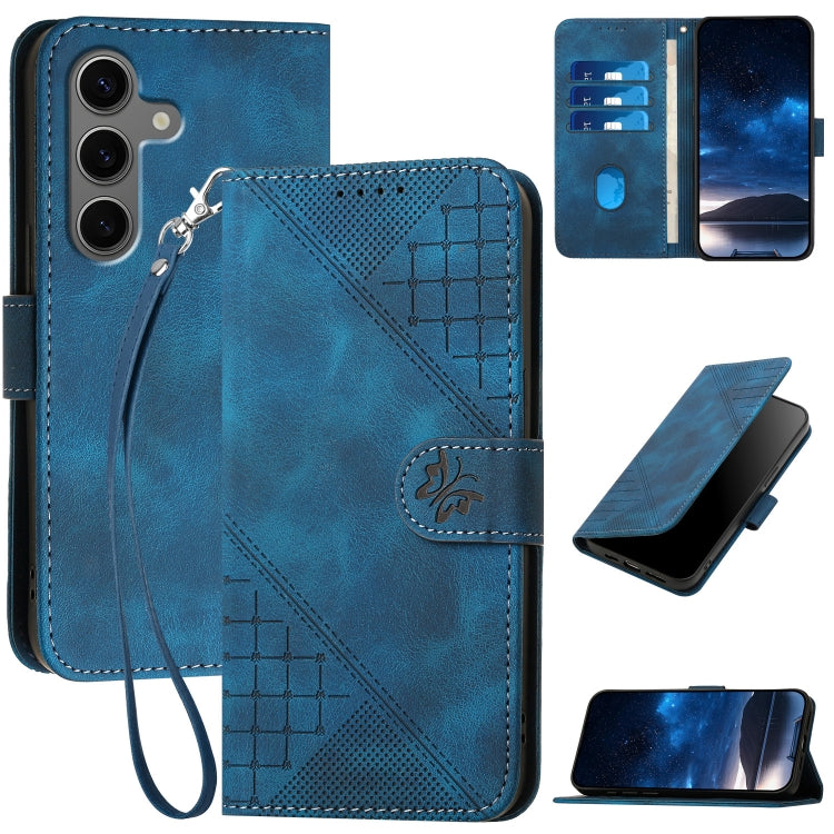 Custodia portafoglio con farfalla per Samsung Galaxy S25 5G - immagine 19