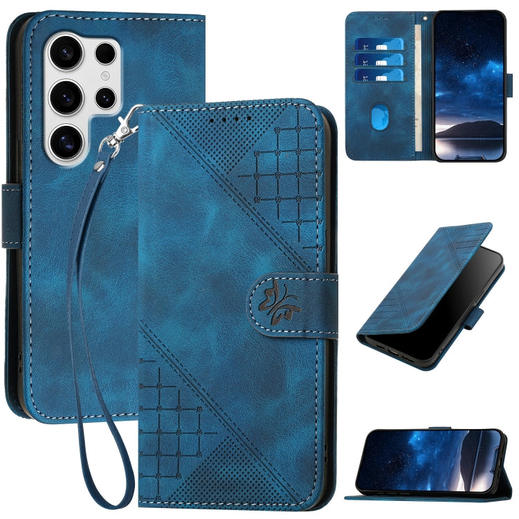 Custodia portafoglio con farfalla per Samsung Galaxy S25 5G - immagine 25