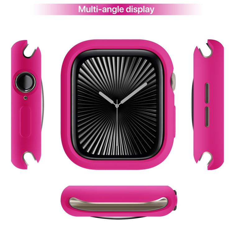 Custodia per orologio Candy TPU a mezza copertura, For Apple Watch Series 11 / 10 46mm