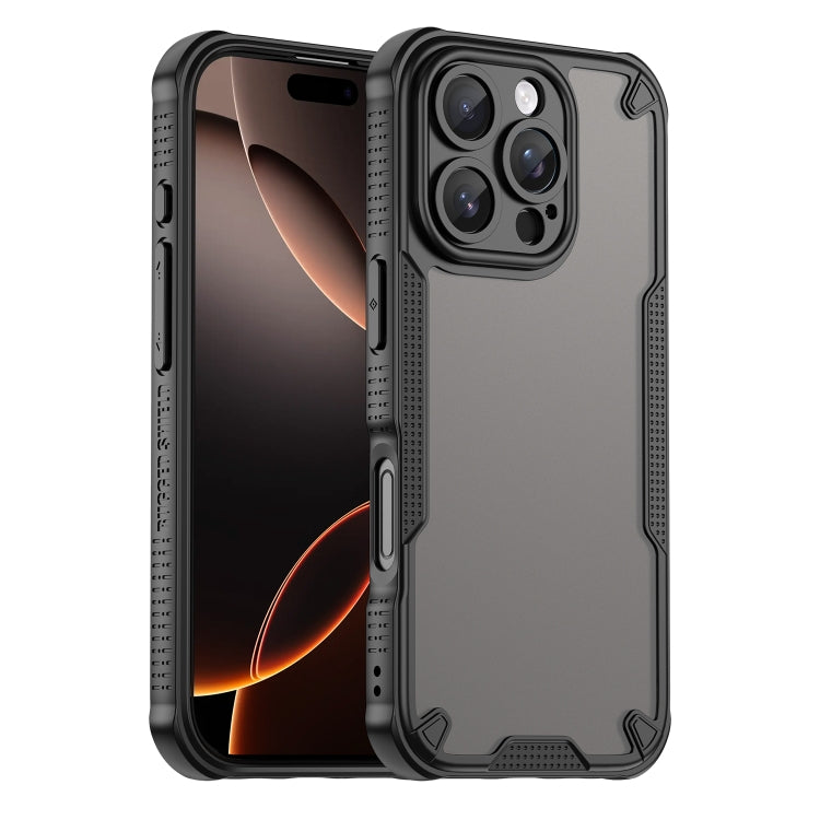 Custodia per telefono Armor Glaze PC Hybrid TPU, For iPhone 17 Pro Max, For iPhone 17 Pro, For iPhone 17, For iPhone Air