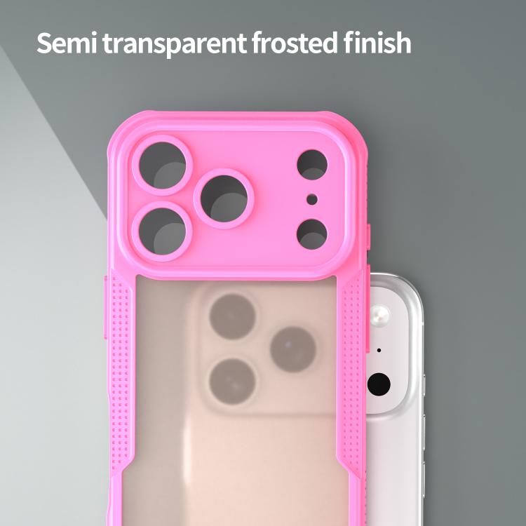 Custodia per telefono Armor Glaze PC Hybrid TPU, For iPhone 17 Pro Max, For iPhone 17 Pro, For iPhone 17, For iPhone Air